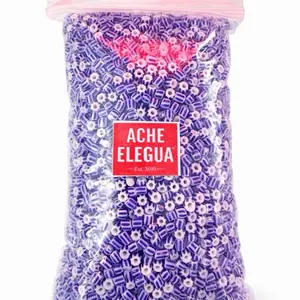 Saint Lazarus Beads - Unique Blue Beads for Jewelry, Ideal for Necklaces, Bracelets & Earrings, Perfect for Expressing Your Style