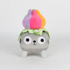 Dandy’s World Pebble Budd Plush Toy Movie Stuffed Animals Cute Anime Doll Toys for Kids Birthday Gift Cartoon Scrap Pillow Horror Game Plushie Dolls Xmas Gifts