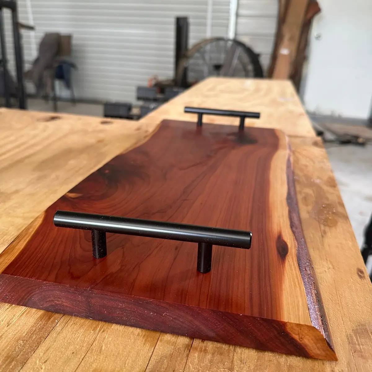 Live Edge Charcuterie Board