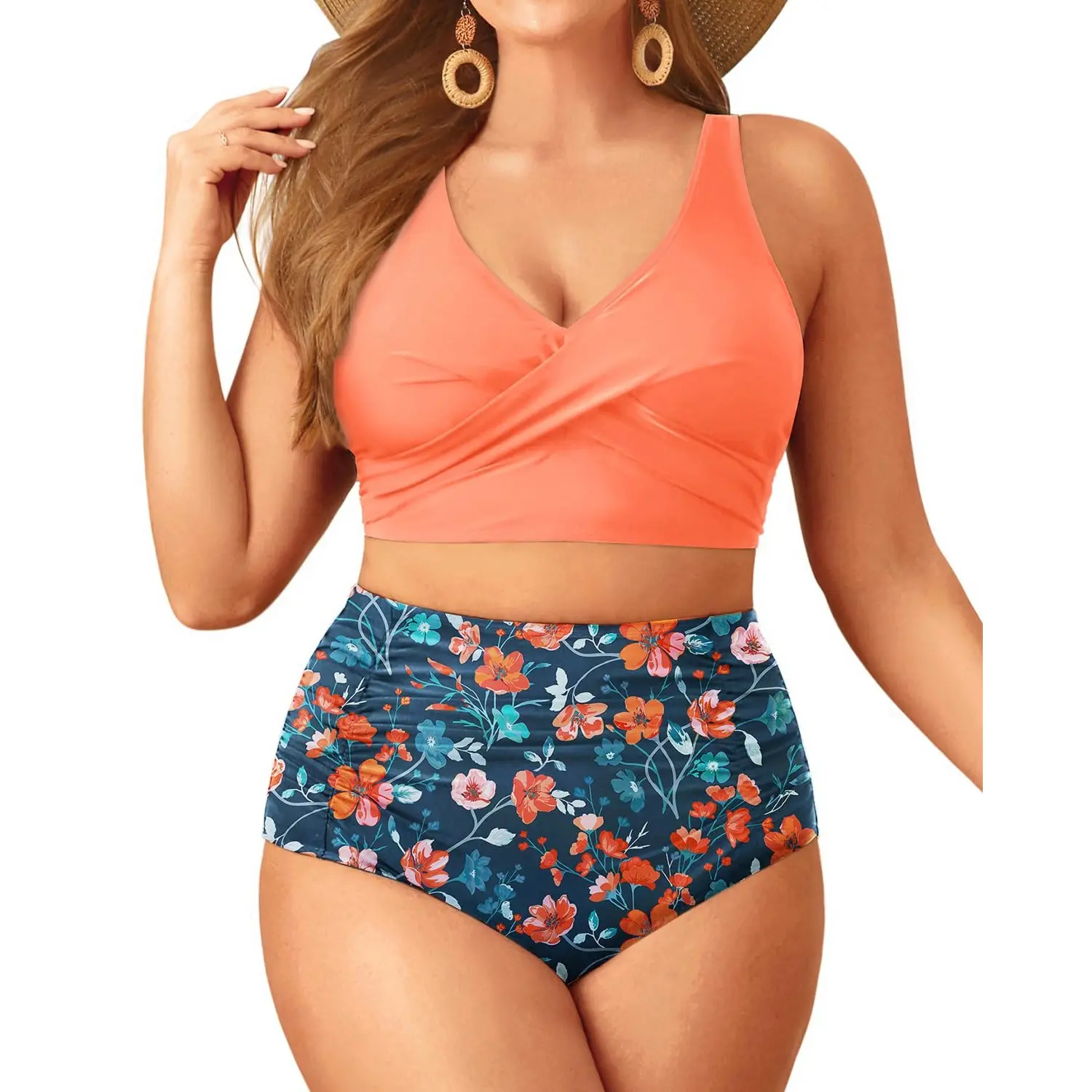 Orange Floral