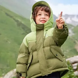 CICIIBEAR Heat Retention Boys' Down Jacket, New Winter Style, Warm Baby Outerwear, Three-Protection Top puffer coat kids  winter  wear warm jacket boy outfits
