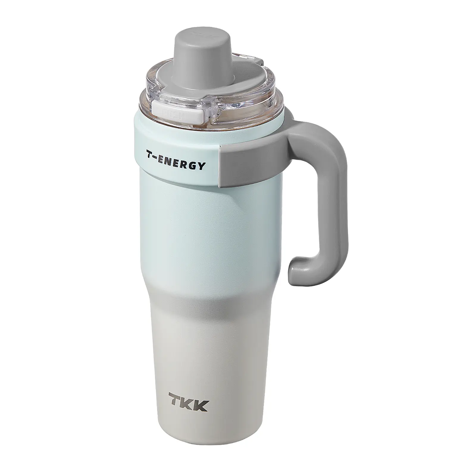 Baby Blue to Cream Gradient