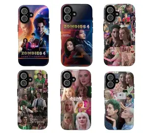Zombies 4 Phone Case for iPhone 7-17 Impact Resistant Polycarbonate TPU Lightweight Protection with Glossy Finish & UV Protection