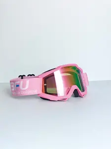 Professional ski goggles for both men and women, outdoor off-road motorcycle climbing safety glasses, windproof, dustproof, and sand proof three in one goggles, adjustable anti slip TPU frame, comfortable fit design, durable and lightweight