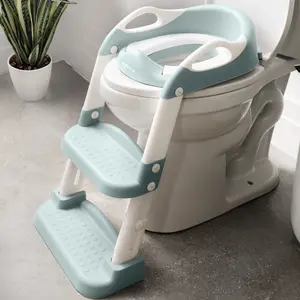 Jool Baby Potty Training Seat with 2 Step Ladder for Toddlers - Splash Guard, Adjustable Height