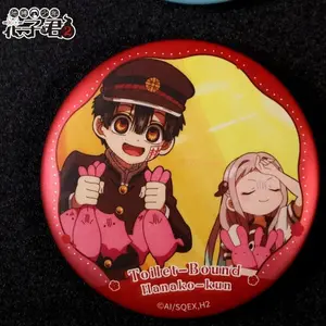 New Jibaku Shonen Hanako-Kun 2 Hanako-Kun Nene Mitsuba Tv Scene Acrylic Badge Decoration Cute ACG Goods Birthday Surprise Gift
