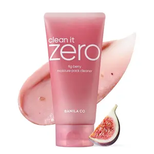 BANILA CO Clean It Zero Fig Berry Moisture Pack Cleanser | Vegan Facial Polish with Fig & Berry Extracts | Gentle Exfoliating Wash-Off Pack for Smooth, Hydrated Skin
