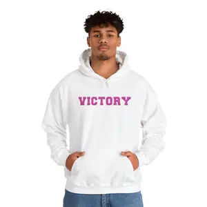 VICTORY Sweatshirt, Triumph Hoodie, Winner Pullover, Success Jumper, Achieve Fashion, Motivation Apparel
