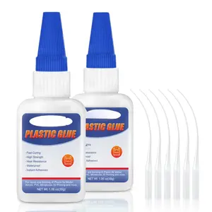 Super Glue for Plastic Repairs 30gx2 Pack -   Glue for Plastic  Print, Legos, PLA, , ABS, PVC