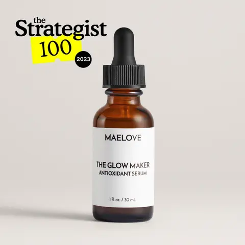 Glow Maker Vitamins C, E, Ferulic & Hyaluronic Acid, Unscented, Award-Winning Brightening and Hydrating Facial Serum
