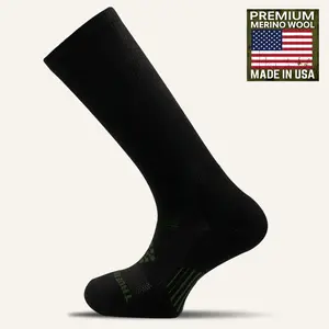 Women's Merino Wool Mid Weight Hiker Crew Sock - 1 Pair