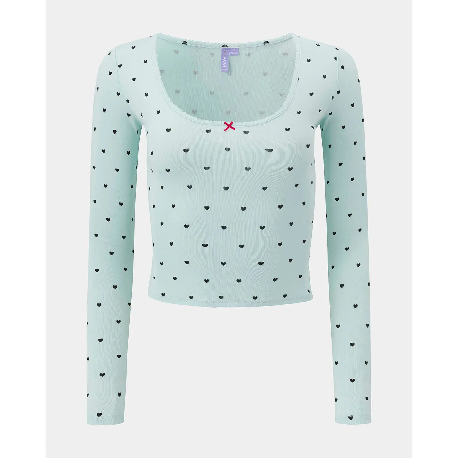 Crystal Blue Polka Dot