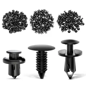Nilight 100PCS Car Retainer Clips 7mm 8mm 10mm Nylon Push Expansion Screws Replacement Kit,Bumper Fastener Rivet Clips for Honda,Acura, GM,Ford,Chrysler
