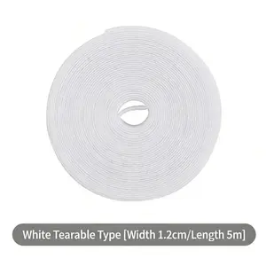 Reusable Velcro Cable Ties Hook & Loop Nylon Fastening Tape Wire Organizer for Power Wire Management Self Gripping Cord Rope Holder Multicolored(Pack Of 1)