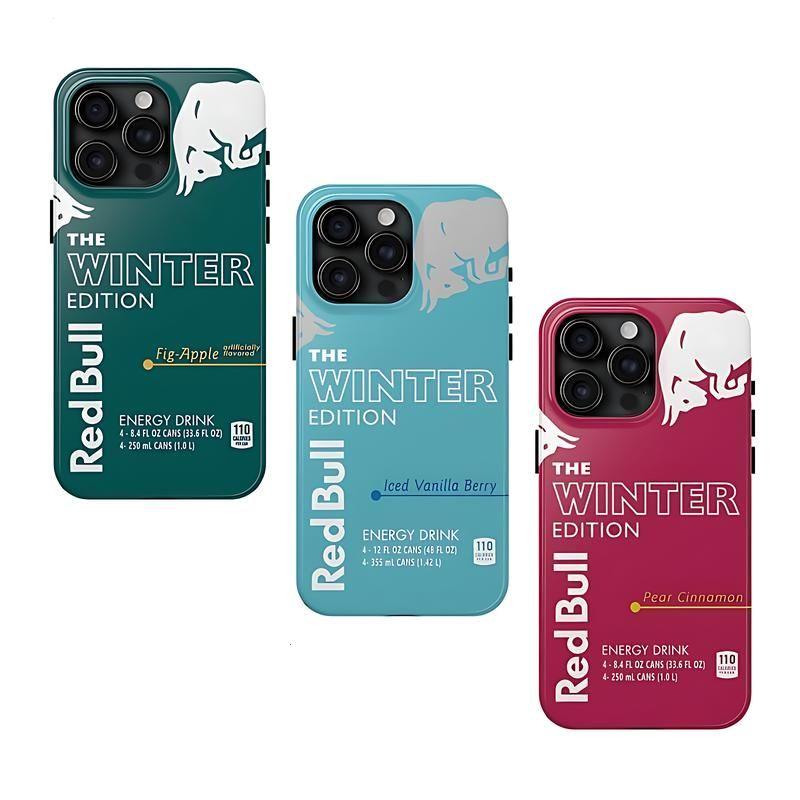 Redbull The Winter Edition Phone Case, Energy Drink Tough Phone Case ...