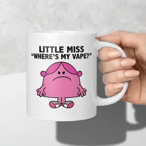 Peachy Antics Funny Wheres My Vape Mug Humour Joke 10oz Mug Birthday Gift Christmas Present For Her Joke Mug PM208 Drinkware Ceramic Reusable Drink Washable Reuse Reuse Tumbler Cup Coffee