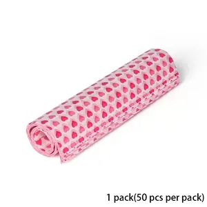 1 pack(50pcs per pack) Sheets Oil-Proof Food Wrapping Paper, Size 9.84x8.46 Inches, Ideal for Sandwiches, Barbecue, Picnic, Party, Outdoor Activities