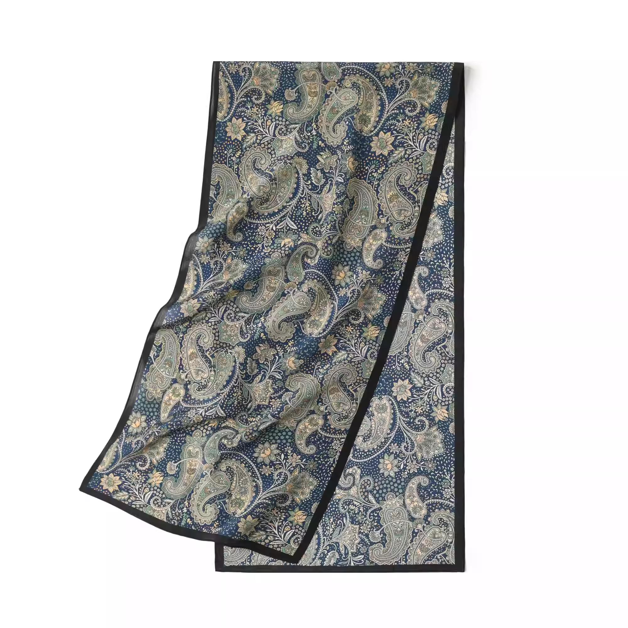 dragon scarf Premium Mulberry Silk Long Scarf for Women, 100% Genuine Silk, Wrap Style for Personal Use or Gift, Elegant Long Shawl, 2026 New Collection
