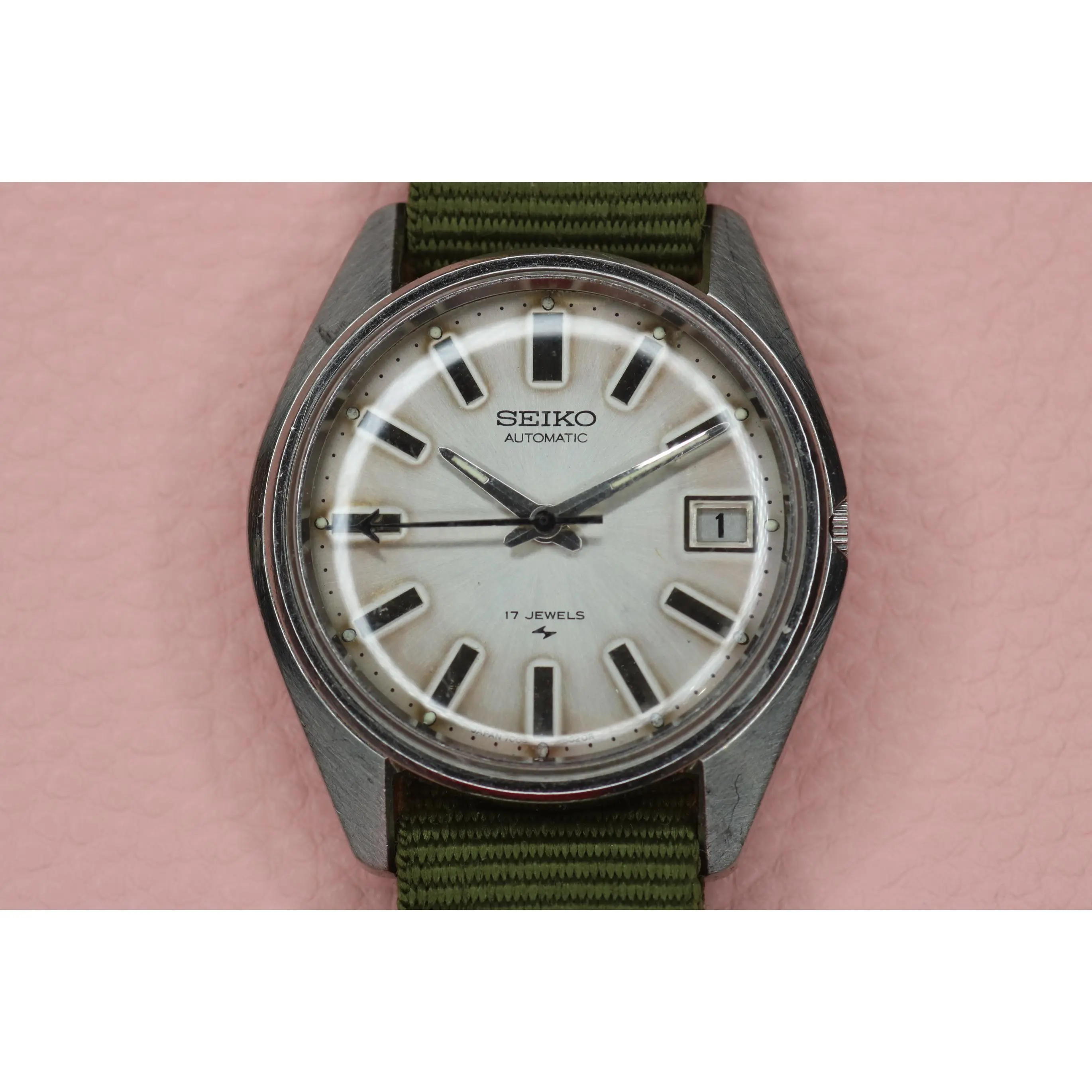 Seiko ref. 7005-8029 with Purple Patina circa 1979
