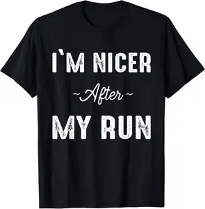 100% Cotton Funny Running Shirts With Sayings Jogging Gift For Runners T-Shirt