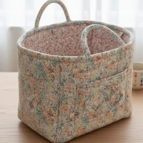 Pastoral Small Floral [Storage Basket]  