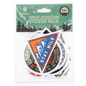 "Great Outdoors" Hydration Sticker Pack