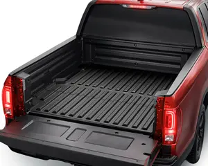 【Yzona】Truck Bed Mat for 2017-2026 Honda Ridgeline 5.3FT Short Bed (64 in), Custom Fit TPE Bed Liner, Heavy Duty All Weather Protection Pickup Liner, Cargo Liner Truck Mat Durable Easy to Clean