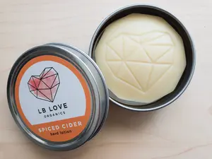 Spiced Cider Moisturizing Hard Lotion Bar