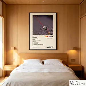 Team Impala Carenz Album Cover Art Canvas Poster, Retro Modern Wall Decor, Suitable for Living Room, Bedroom, Home Office