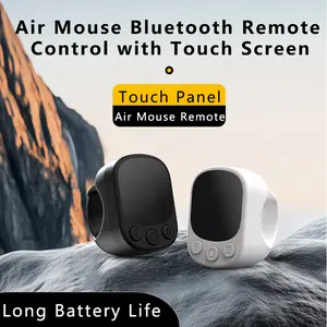 Ring Mouse Remote Control With Touchpad, Smart Automatic Screen Clicker Continuous Scrolling Device
