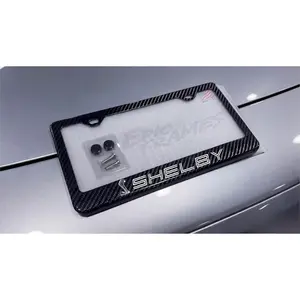Shelby GT500 Mustang Carbon Fiber License Plate Frame (Copy)