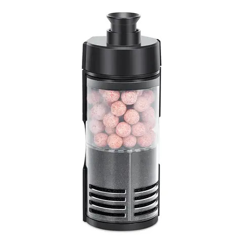 hygger Cylindrical Plastic Bio Sponge Aquarium Filter Media, 1.8inW x 5.4inH Fish Filter for Aquariums, Fits 2-5 Gal & 6-20 Gal Tanks, Betta Tank Accessory with Bubble Agitation & Hide-Behind Decor