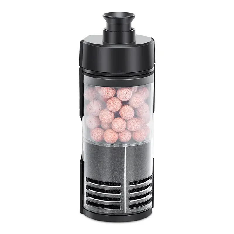 hygger Cylindrical Plastic Bio Sponge Aquarium Filter Media, 1.8inW x 5.4inH Fish Filter for Aquariums, Fits 2-5 Gal & 6-20 Gal Tanks, Betta Tank Accessory with Bubble Agitation & Hide-Behind Decor