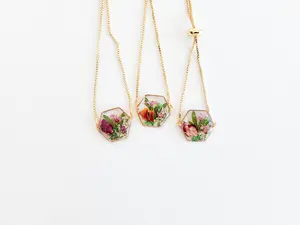 NThandmade Jewelry -  Birth Flower Bracelet - Birthday Gift for Her