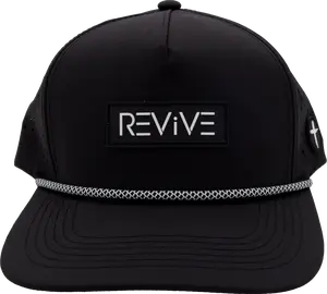 Black REViVE Rope Hat
