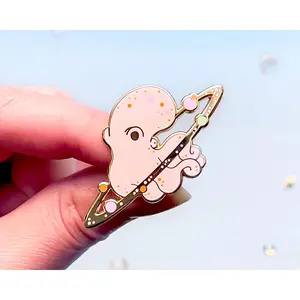 Cosmic Octopus Enamel Pin