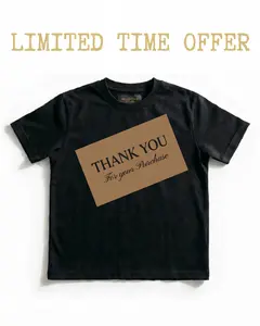 Thank You for Your Purchase Tee, Customer Appreciation T-Shirt
