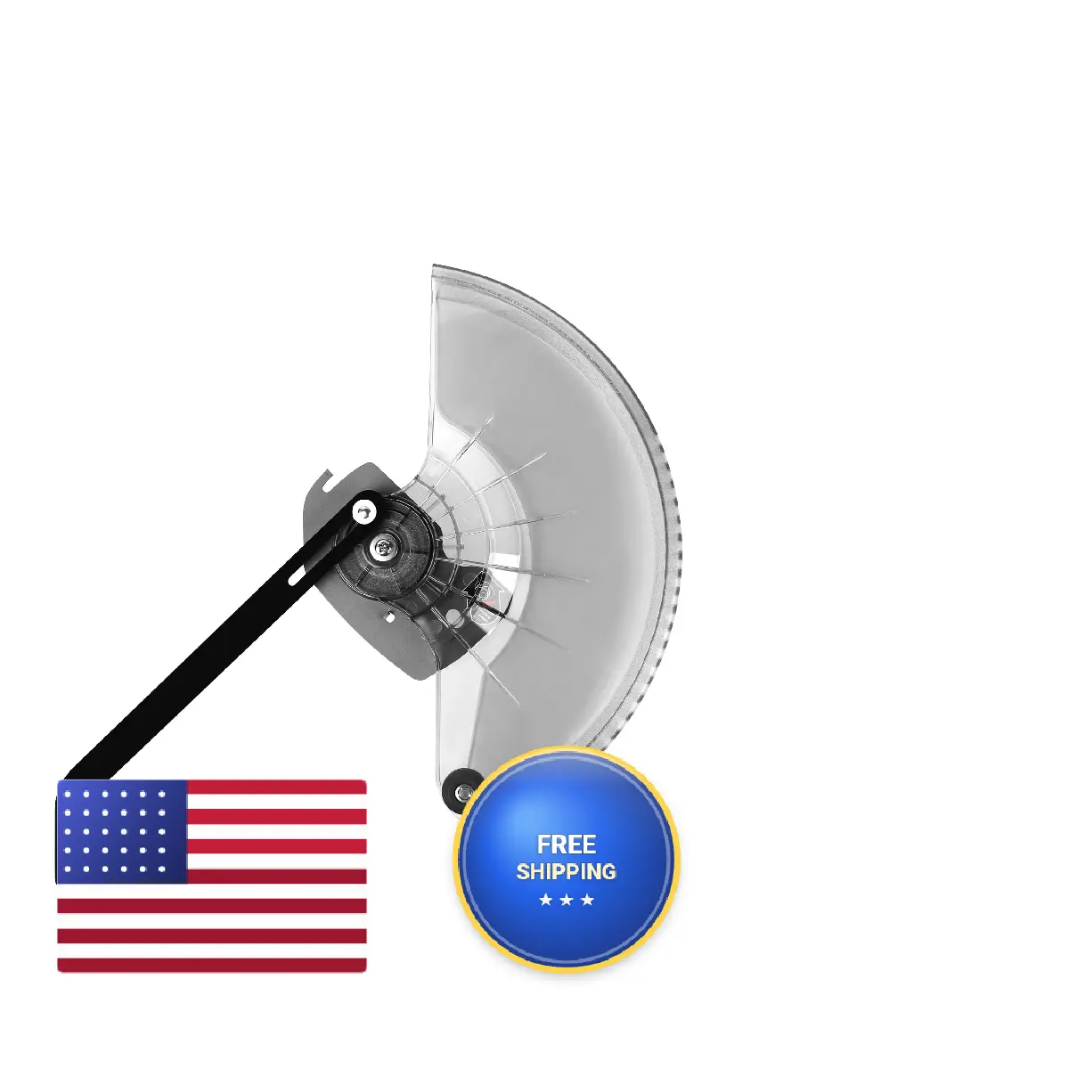 Xcwt Lower Blade Guard for Ryobi Tss102L, Ts1345L 10-Inch Miter Saw Parts, PC-Made Durable Materials, Easy Installation & Maintenance, Enhanced Safety