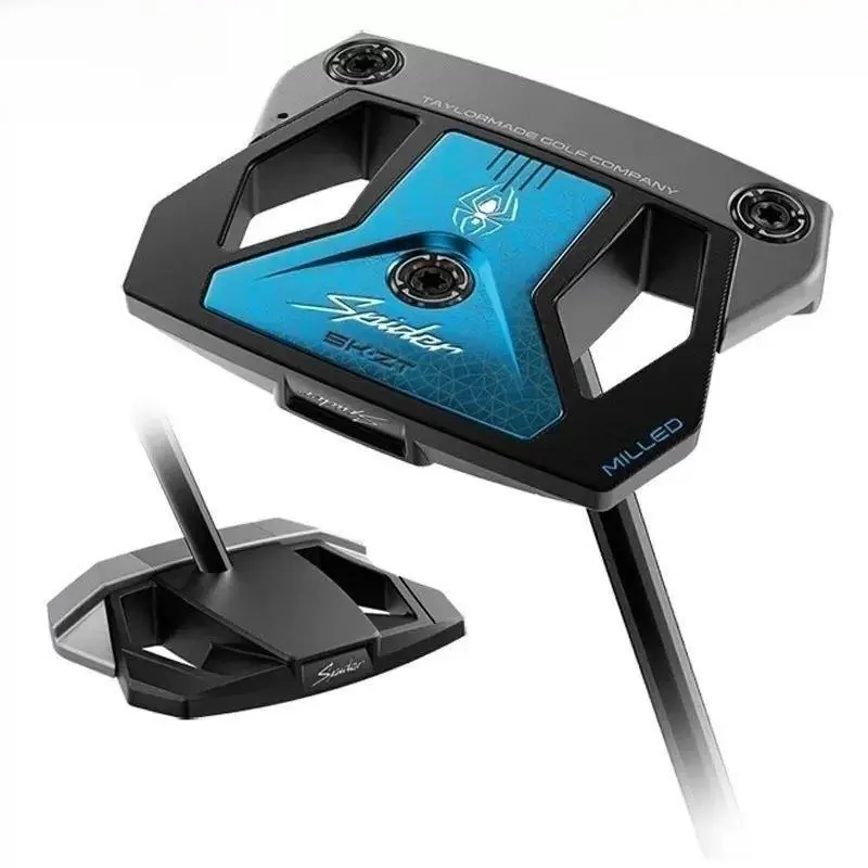 2026 New Taylor Spider ZT Series Stainless Steel Head Mallet Putter - Torque Technology Golf Gear, Milled Design, Professional Adult Golf Club Accessory