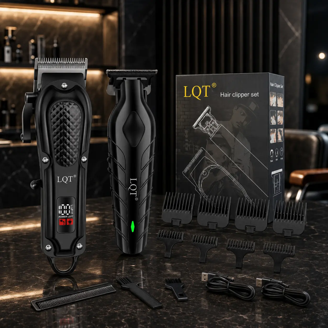Sharp Anti-Jam Hair Clipper & Detail Trimmer For Salon & Home Use