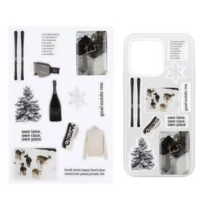 Winter Tale Affirmation Glossy Sticker Set - 13 Perfect Chic Affirmation Stickers for all your Devices