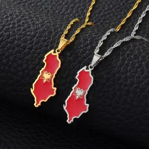 Albania Necklace / Jewelry Pendant Gift
