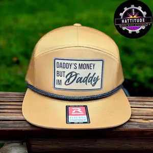 Daddy’s Money But I’m Daddy Snapback Hat | Hattitude After Dark Collection Adjustable Caps