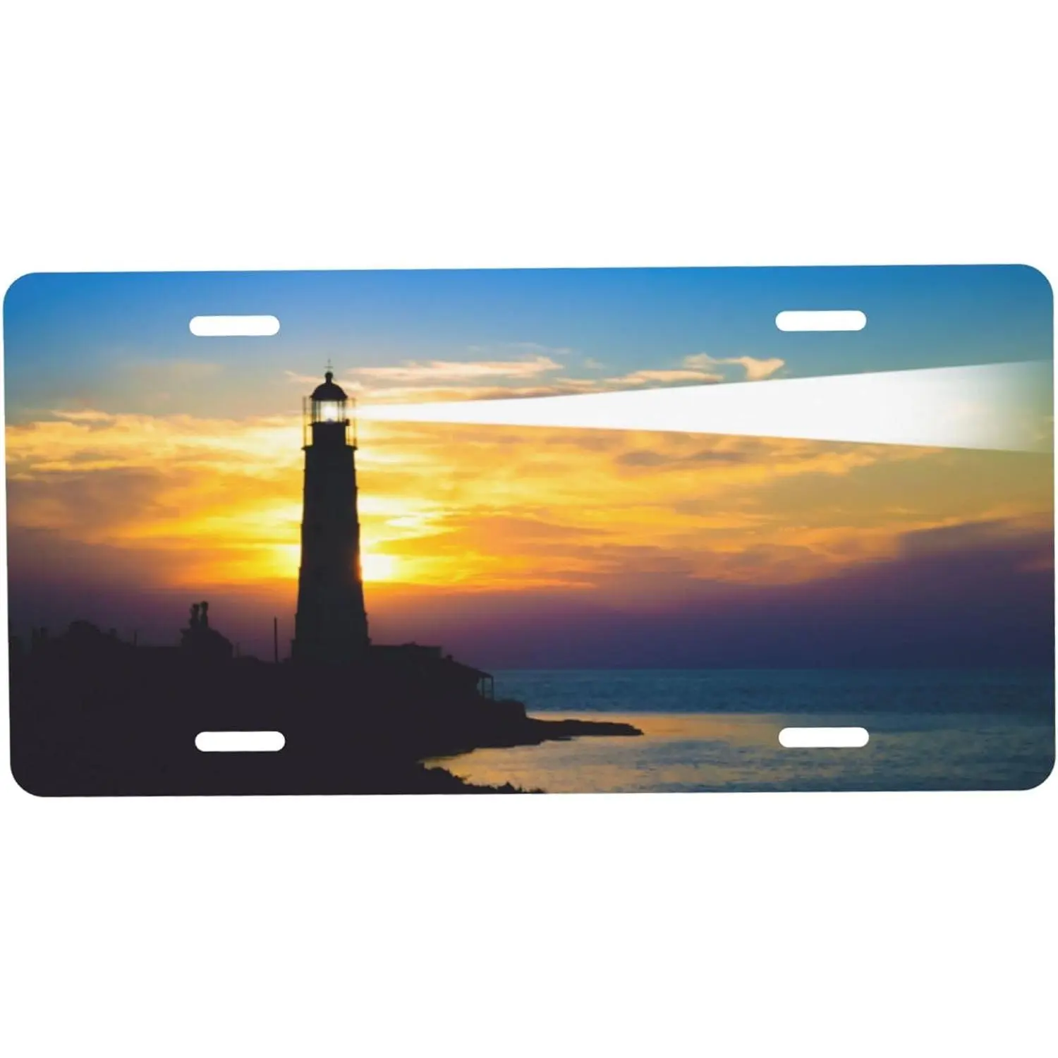 Lighthouse On Sunset