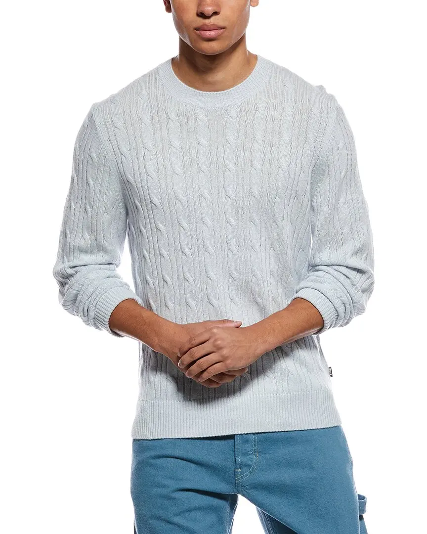 BOSS Hugo Boss Hetico Wool & Cashmere-Blend Crewneck Sweater