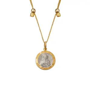 Jesus Silk Slider Necklace