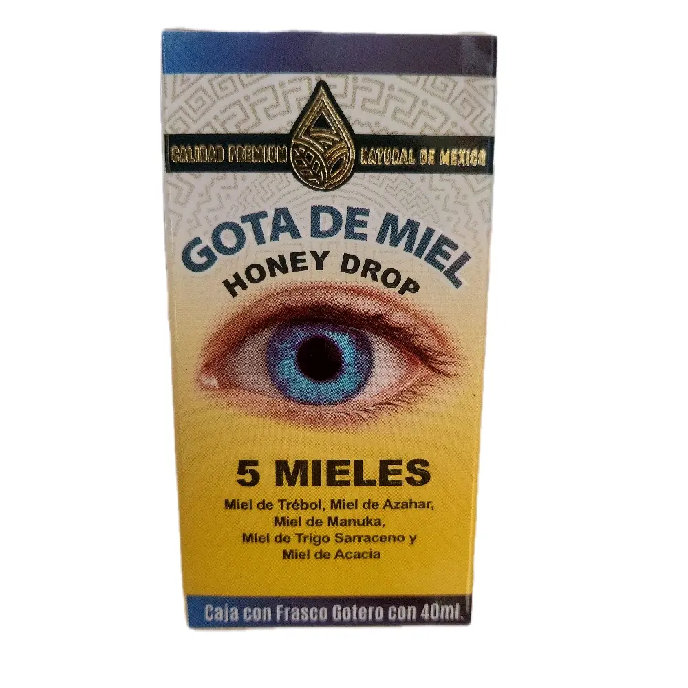 5 Natural Mexican Vitamin Eye Drops, Antioxidant Nutritional Wellness Supplement