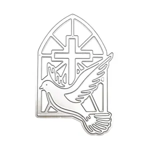 Christian Peace for Dove Metal Cutting Dies Stencil Scrapbooking DIY Album Stamp