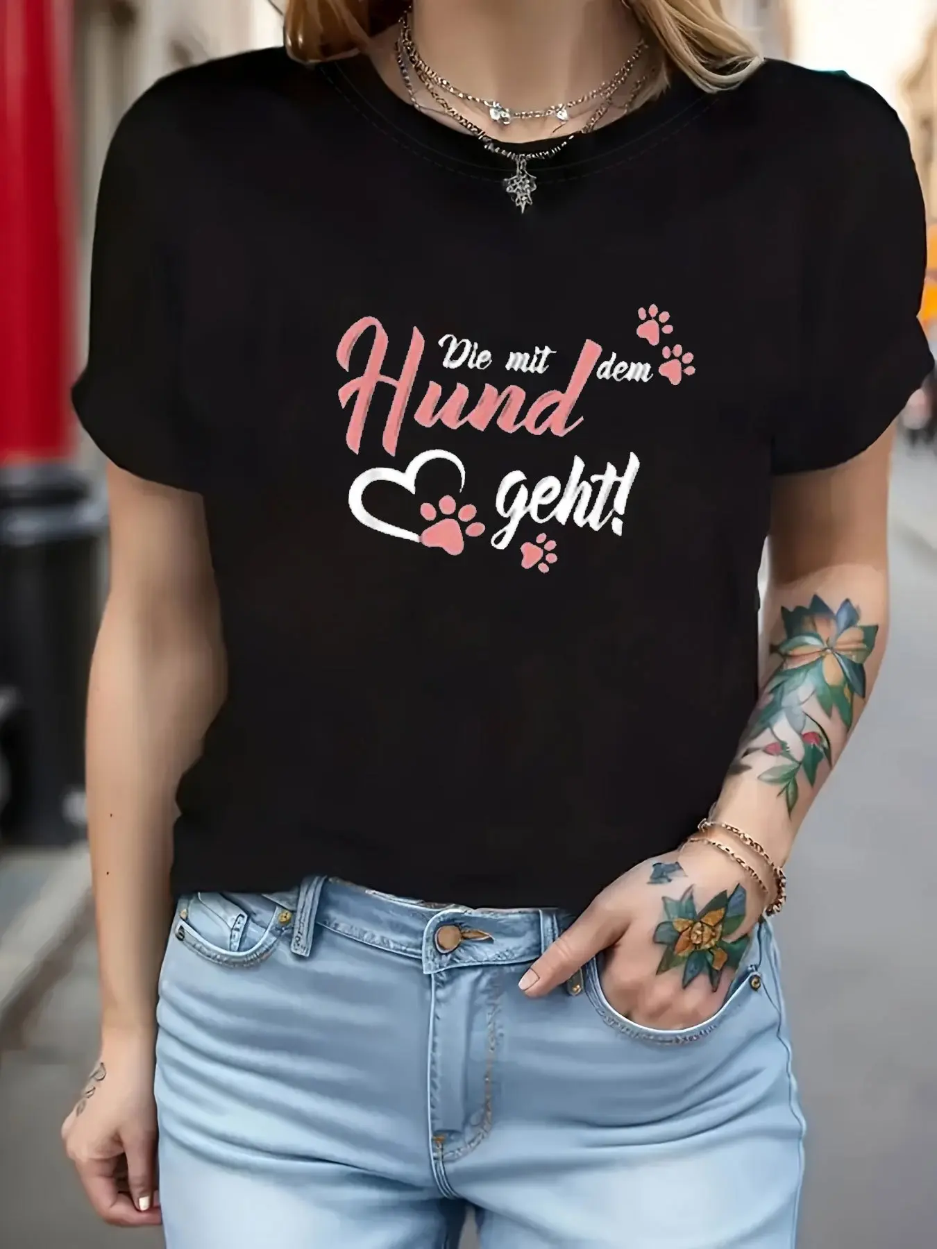 Women'S T-Shirt with a Print of 'The One Who Walks unisex soft cotton short sleeve t shirt, vintage graphic casual tee for men women teens, perfect birthday holiday gift for camping travel gym daily street casual wear
