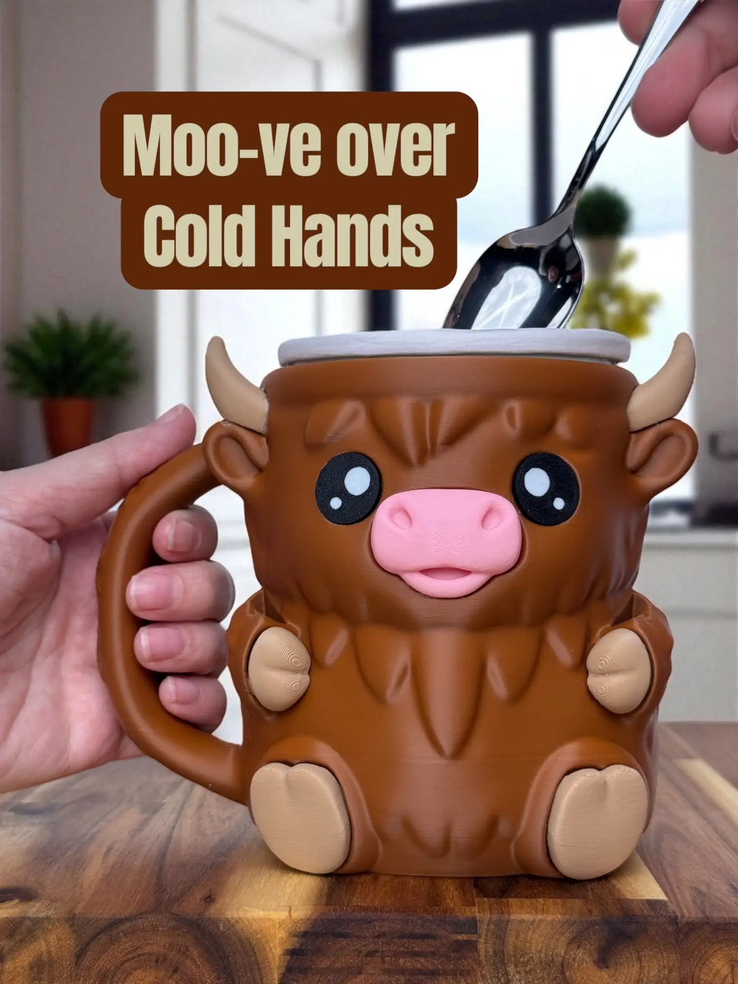 Pint Pals Highland Cow and other Ice Cream Pint Holders